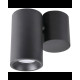 Точковий світильник Goldlux 315403 Hobro GU10 1x10W IP20 BK (014386)