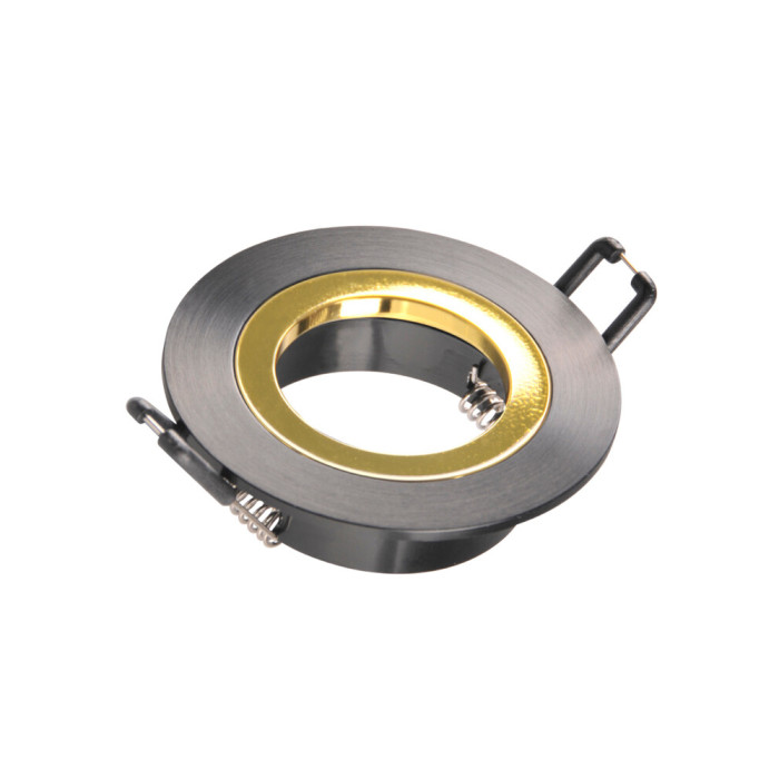 Точковий світильник Goldlux 323323 Febe GU10 1x8W IP20 BK (059960)