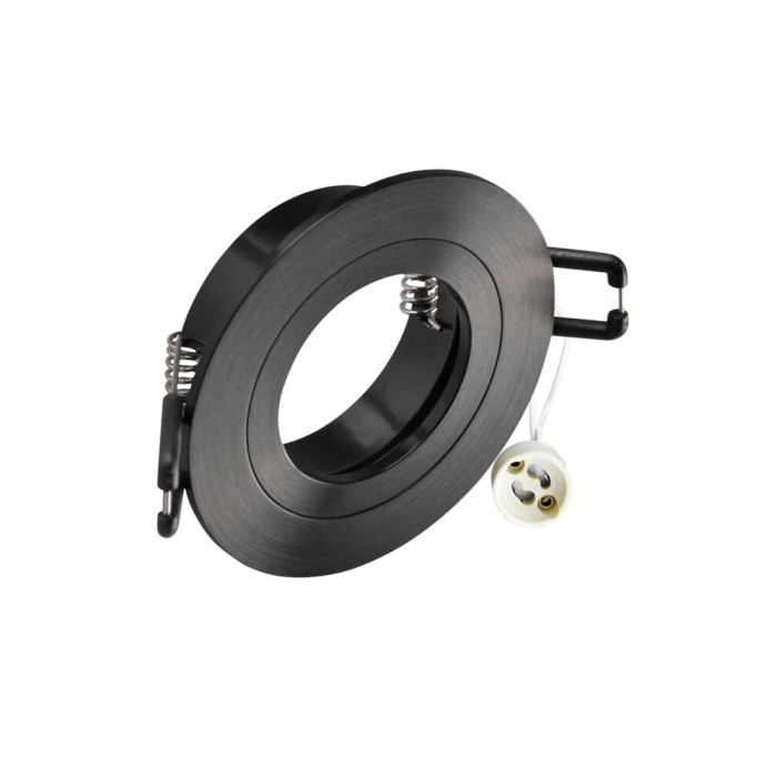 Точковий світильник Goldlux 323316 Febe GU10 1x8W IP20 BK (059961)