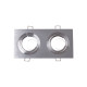 Точковий світильник Goldlux 302151 South GU10 2x8W IP20 Chrome (047525)