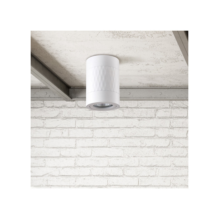 Точковий світильник Goldlux 319821 Rubin Romb GU10 1x10W IP20 Wh (052077)
