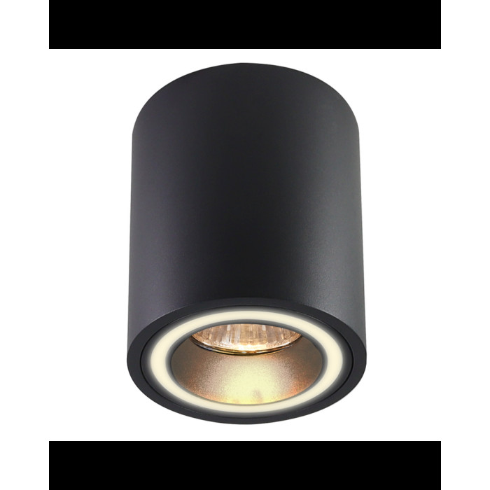 Точковий світильник Goldlux 323651 Falco GU10 1x10W IP20 BK (051587)