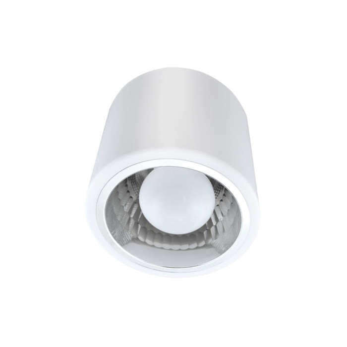 Точковий світильник Goldlux 307187 Jupiter E27 1x20W IP20 WH (008557)