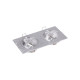 Точковий світильник Goldlux 302151 South GU10 2x8W IP20 Chrome (047525)