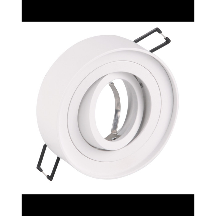Точковий світильник Goldlux 319876 Gaja GU5.3 1x12W IP20 WH (047502)