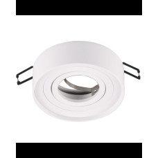 Точковий світильник Goldlux 319876 Gaja GU5.3 1x12W IP20 WH (047502)
