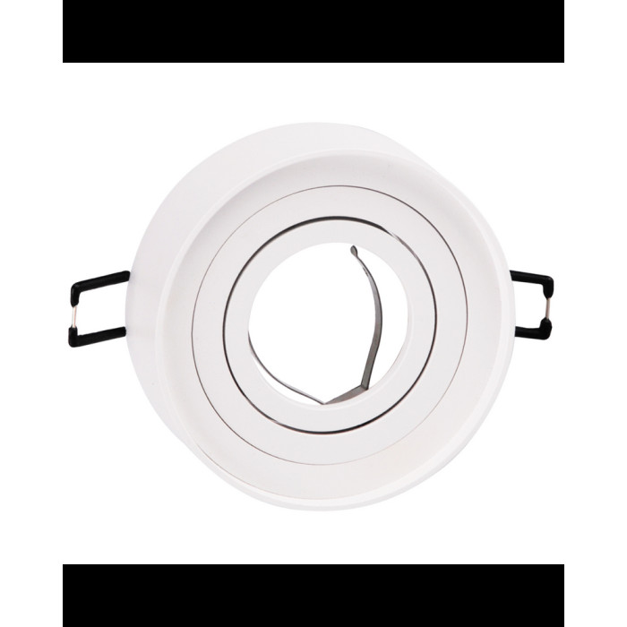 Точковий світильник Goldlux 319876 Gaja GU5.3 1x12W IP20 WH (047502)