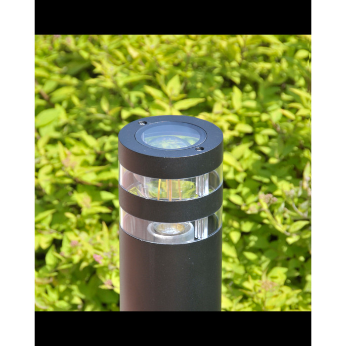Вуличний світильник Goldlux 324016 Rino E27 1x12W IP54 BK (059834)