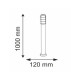 Вуличний світильник Goldlux 315137 Serena E27 1x10W IP44 GR (012899)