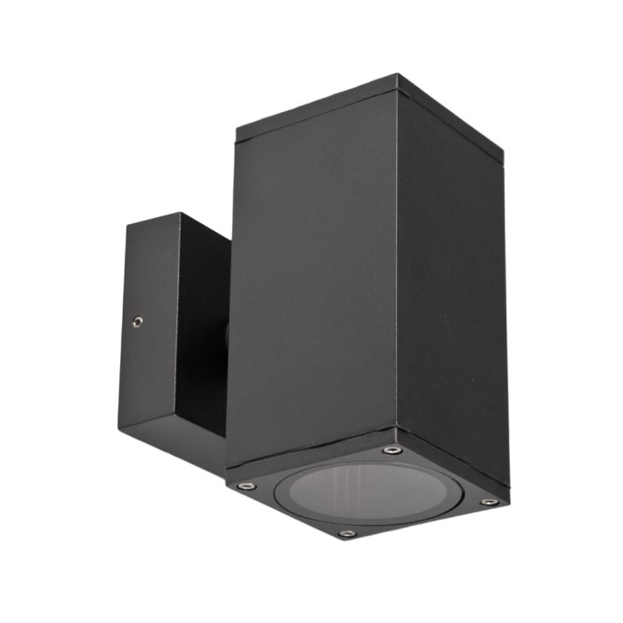 Вуличний світильник Goldlux 323248 Morris GU10 2x12W IP54 BK (052041)