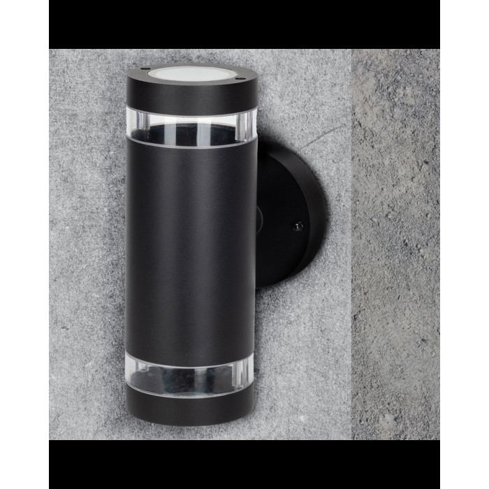 Вуличний світильник Goldlux 323996 Rino GU10 2x10W IP54 BK (059832)