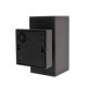 Вуличний світильник Goldlux 323248 Morris GU10 2x12W IP54 BK (052041)