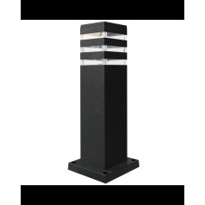 Вуличний світильник Goldlux 316172 Teksas E27 1x12W IP44 GR (046847)