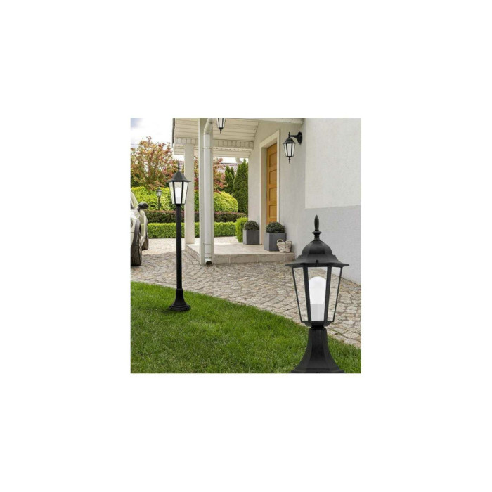Вуличний світильник Goldlux 201935 Liguria E27 1x20W IP43 BK (007000)