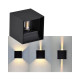 Вуличний світильник Goldlux 318572 Kioto G9 1x5W IP44 BK (014311)
