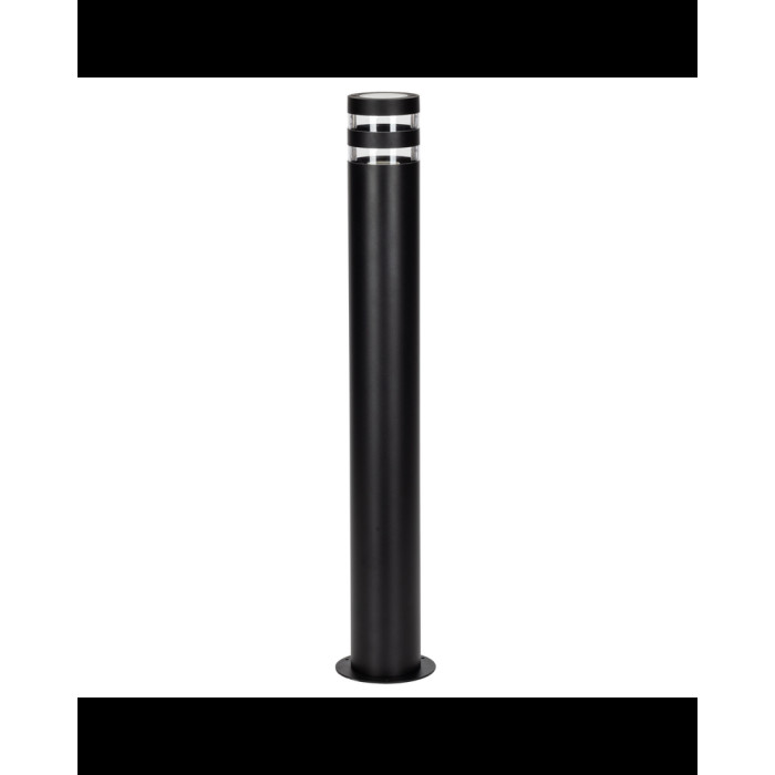 Вуличний світильник Goldlux 324016 Rino E27 1x12W IP54 BK (059834)