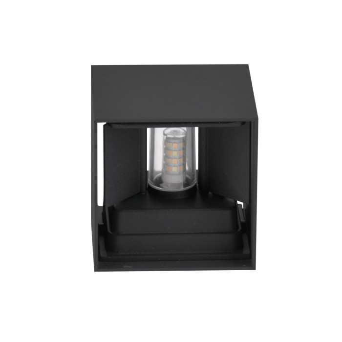 Вуличний світильник Goldlux 318572 Kioto G9 1x5W IP44 BK (014311)
