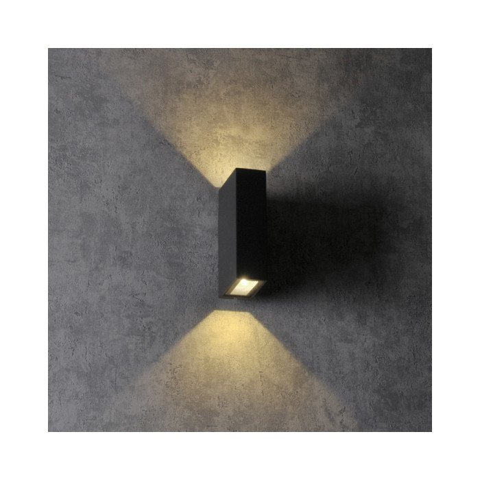 Вуличний світильник Goldlux 319814 Led orlean Led 2x2.5W 4000K 430Lm IP54 GR (014320)