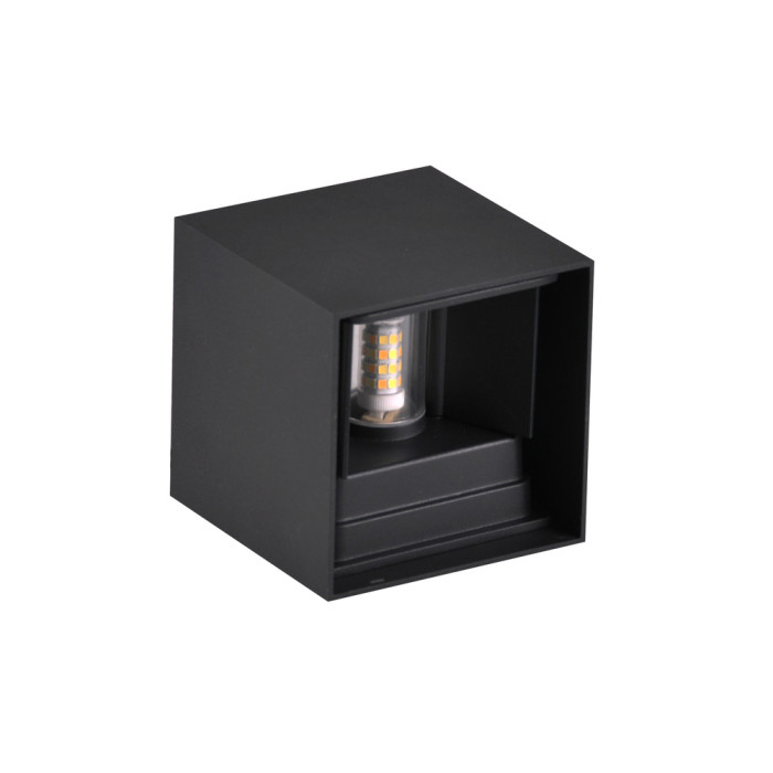 Вуличний світильник Goldlux 318572 Kioto G9 1x5W IP44 BK (014311)