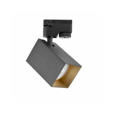 Трековий світильник Goldlux 321756 Square GU10 1x10W IP20 BK (052047)