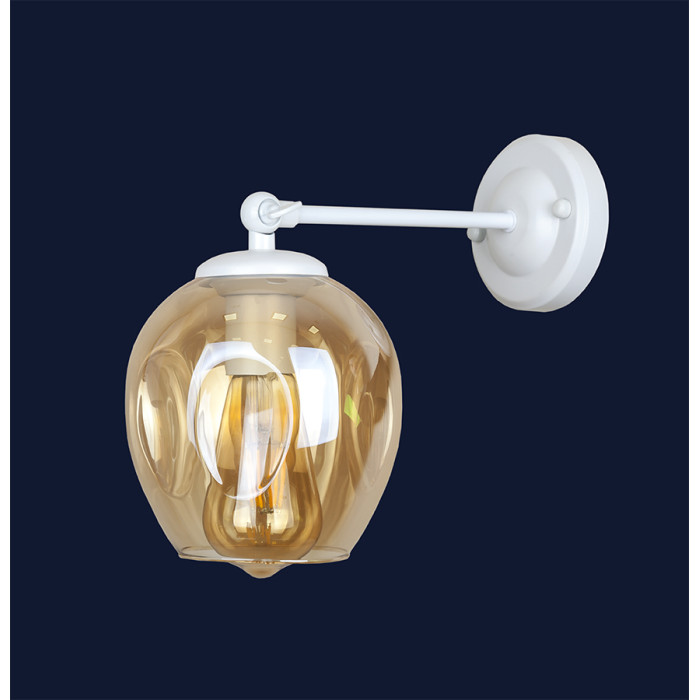 Бра 756WPR0231F-1 WH+BR (LVS3373)