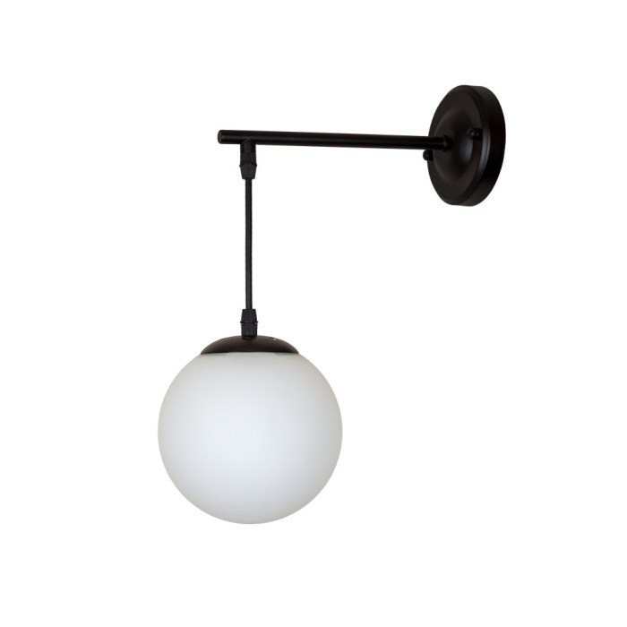 Бра 756WPR150F2-1 BK+WH (LVS4034)