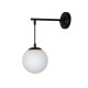 Бра 756WPR150F2-1 BK+WH (LVS4034)