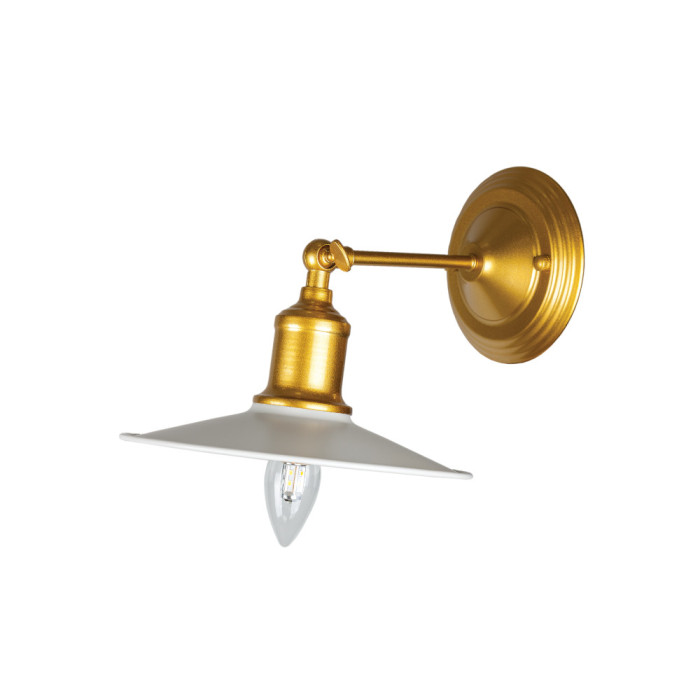 Бра 752W837F-1 GD+WH (LVS1745)