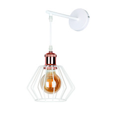 Бра 756WPR108F2-1 WH+RG (LVS2774)