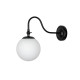 Бра 756WPR150F3-1 BK+WH (LVS4035)
