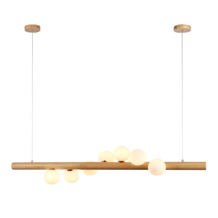 Люстра 7529783-7 WOOD+WH (LVS3884)