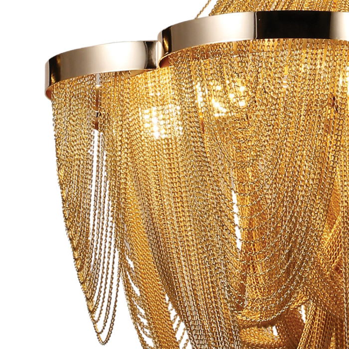 Люстра 908D0094-8 S-Gold (LVS1256)