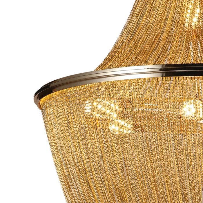 Люстра 908D0029-8 S-Gold (LVS1258)