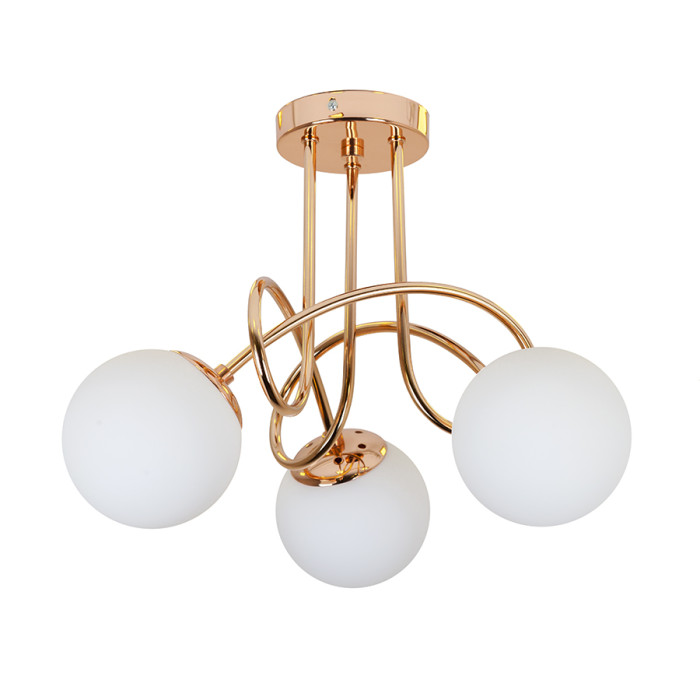 Люстра 7529903-3 GOLD+WH (LVS4725)
