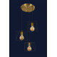 Підвісний світильник 756PR103F-3 BRZ+BK (300) (LVS3980)