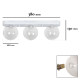 Люстра 761X100F-3 WH+CLWH (380) (LVS4682)