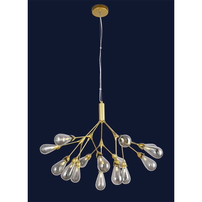 Люстра 918LP268-15 GD+BK (LVS3522)