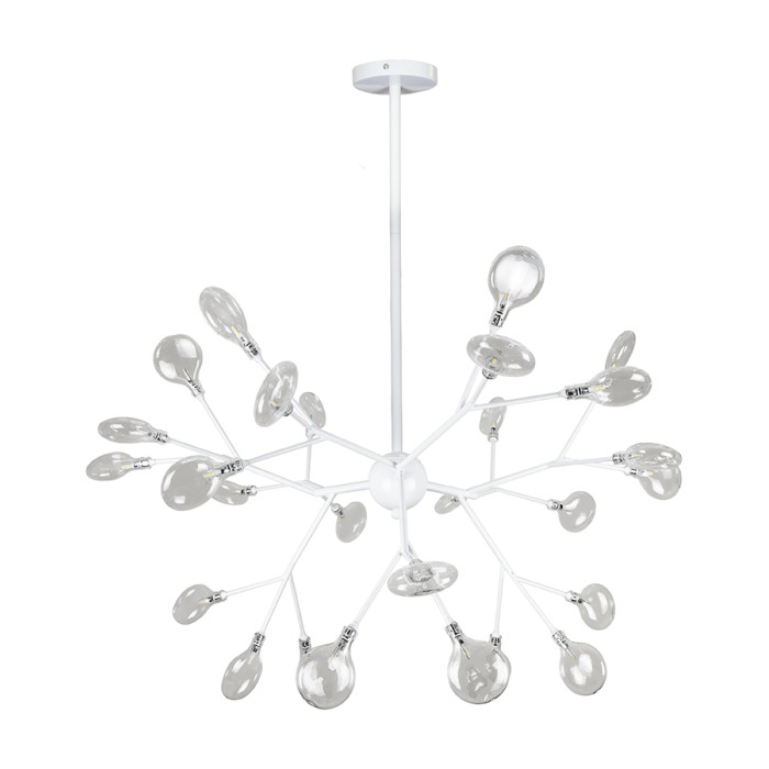 Люстра 918LP262-27 WH+CL (LVS3369)