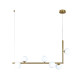 Люстра 761V1026-6 BRZ+WH (LVS4090)