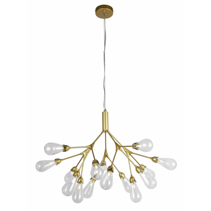 Люстра 918LP268-15 GD+CL (LVS3523)