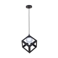 Підвісний світильник 756PR160glass-1 BK+WH (LVS4266)
