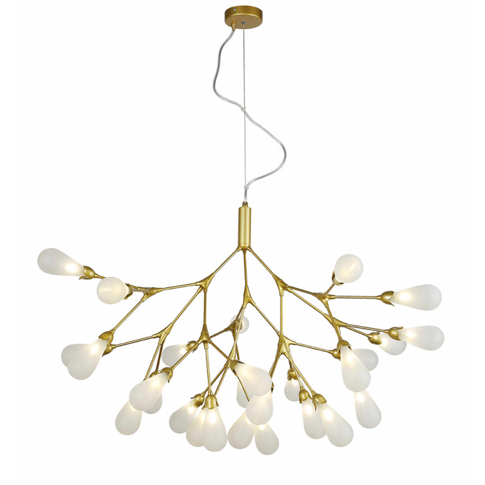 Люстра 918LP268-27 GD+WH (LVS3527)