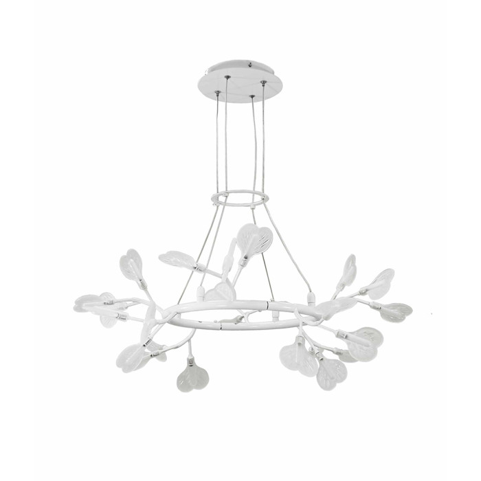 Люстра 918LP271-24 WH+CL (LVS3856)