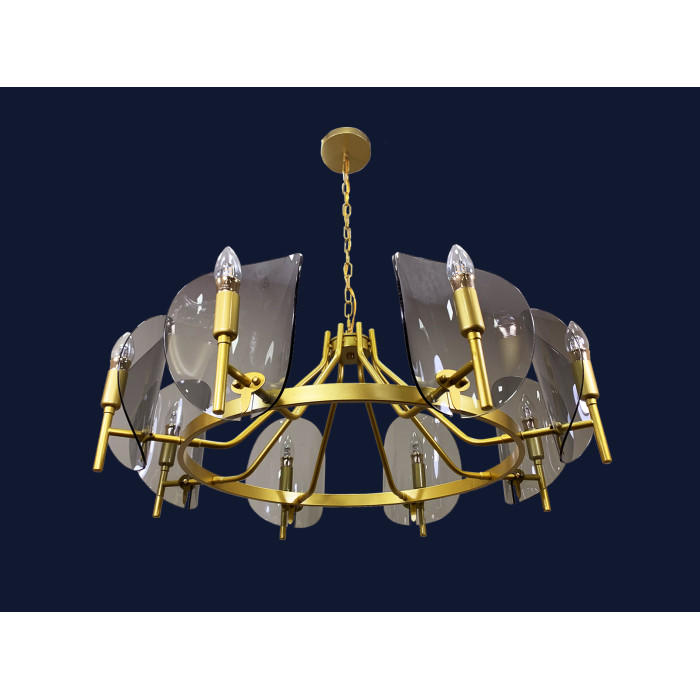 Люстра 756LPR0032-8 GD+BK (LVS3778)