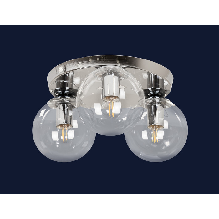 Люстра 756XPR150F-3 CR+CL (290) (LVS4183)