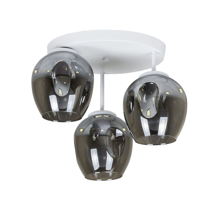 Люстра 756HPR0231F-3 WH+BK (300) (LVS4631)