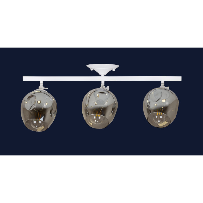Люстра 756XPR0231F-3 WH+BK (LVS4199)