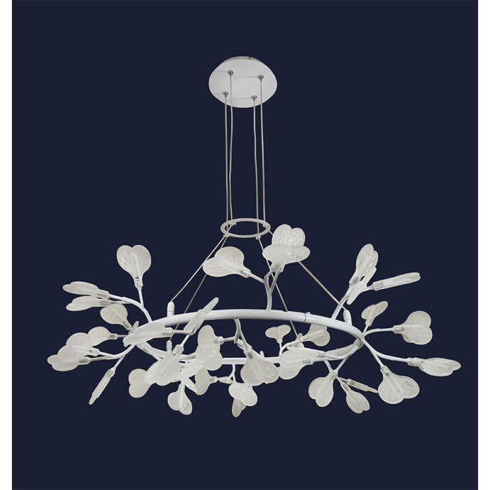 Люстра 918LP271-48 WH+CL (LVS3924)