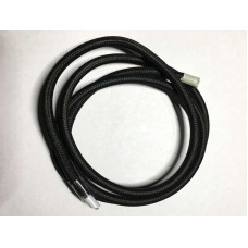 AMP кабель текстильний 2x0.75 black (LVS03467)