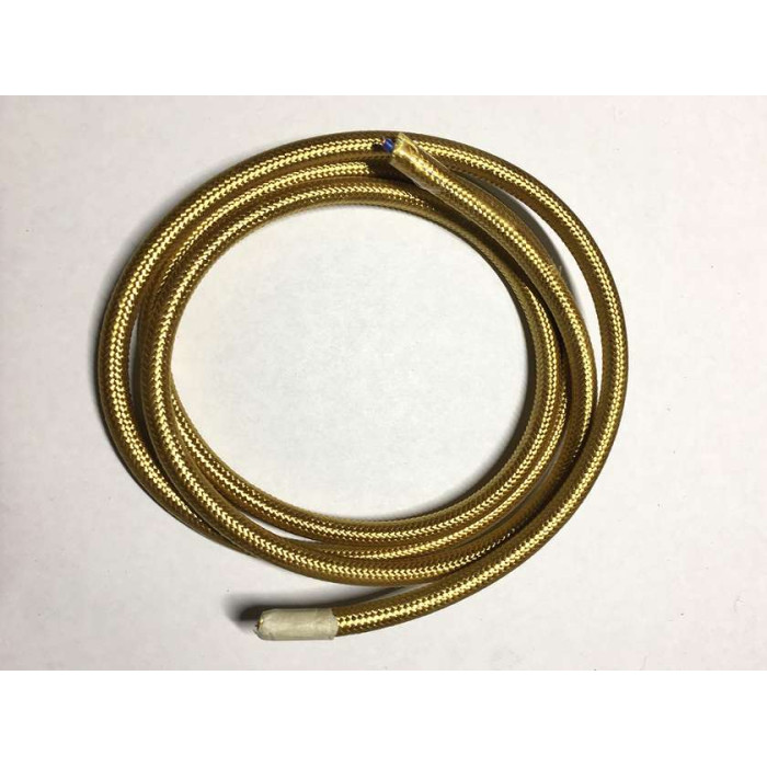 AMP кабель текстильний 2x0.75 right gold (LVS03464)